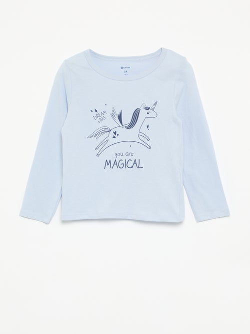 Pigiama 2 pezzi in jersey - Kiabi