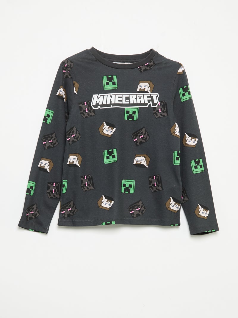 Pigiama 2 pezzi 'Minecraft' Blu - Kiabi