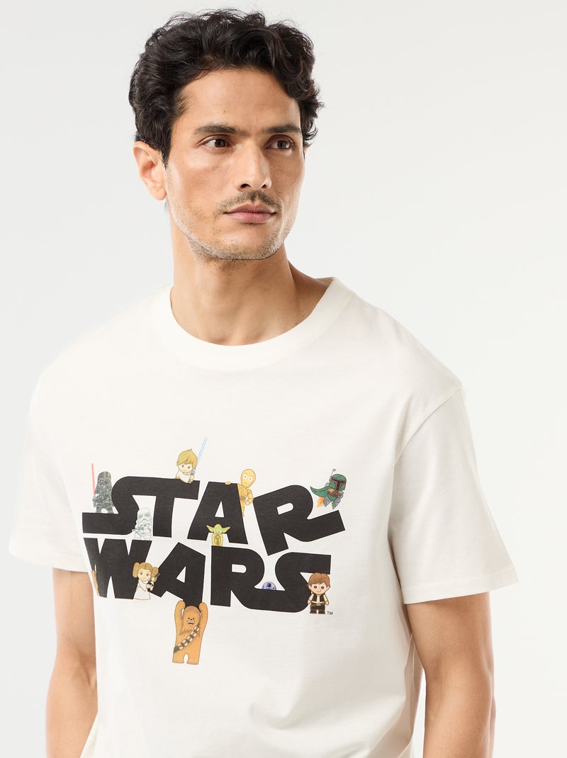 Pigiama corto 'Star Wars' - 2 pezzi Bianco - Kiabi