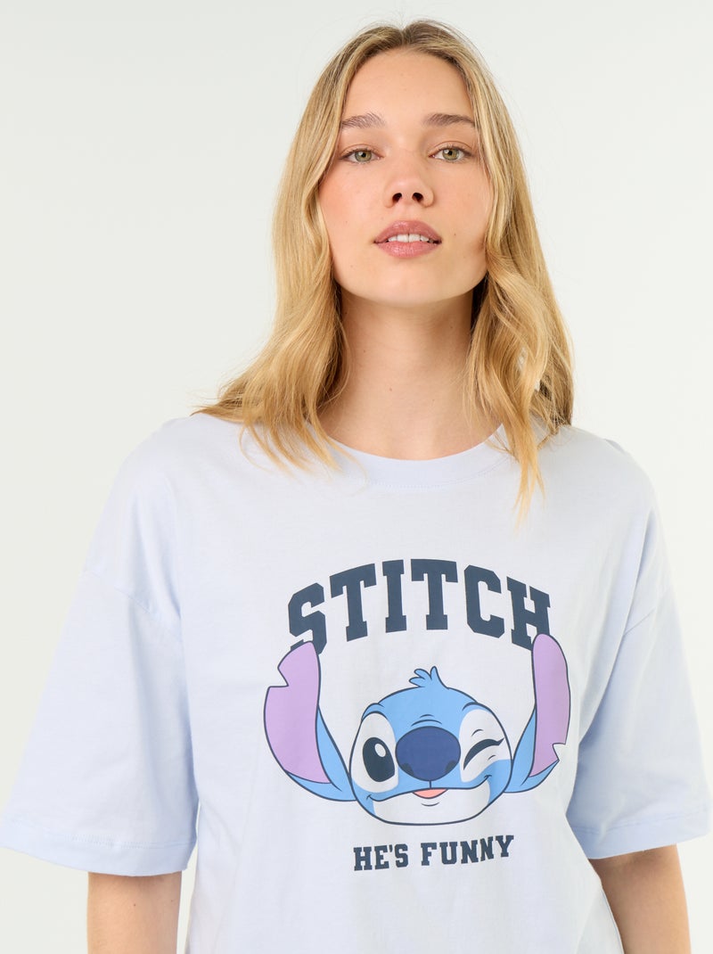Pigiama corto 'Stitch' - 2 pezzi Blu - Kiabi