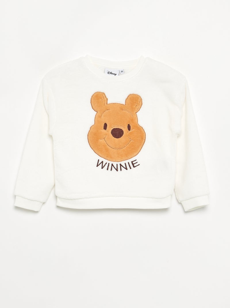 Pigiama 'Disney' 2 pezzi - T-shirt a maniche lunghe + pantaloni Beige - Kiabi