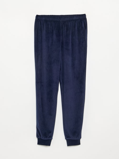 Pigiama 'Disney' 2 pezzi in pile - Felpa + pantaloni - Kiabi