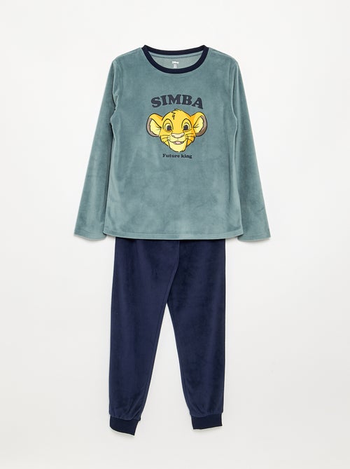 Pigiama 'Disney' 2 pezzi in pile - Felpa + pantaloni - Kiabi