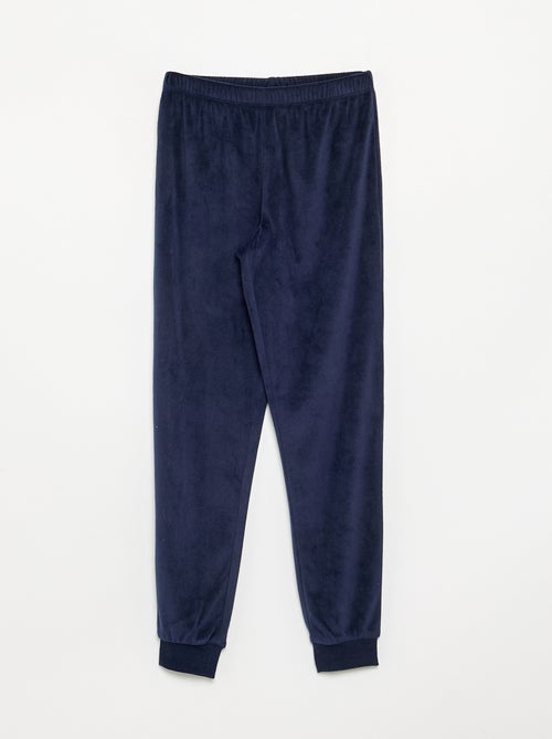 Pigiama 'Disney' 2 pezzi in pile - Felpa + pantaloni - Kiabi