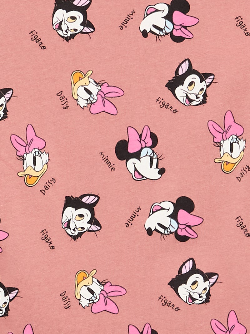 Pigiama 'Disney' in jersey di cotone Rosa - Kiabi
