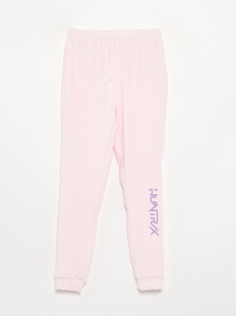 Pigiama "KPop Demon Hunters" 2 pezzi - T-shirt a maniche lunghe + pantaloni Rosa - Kiabi