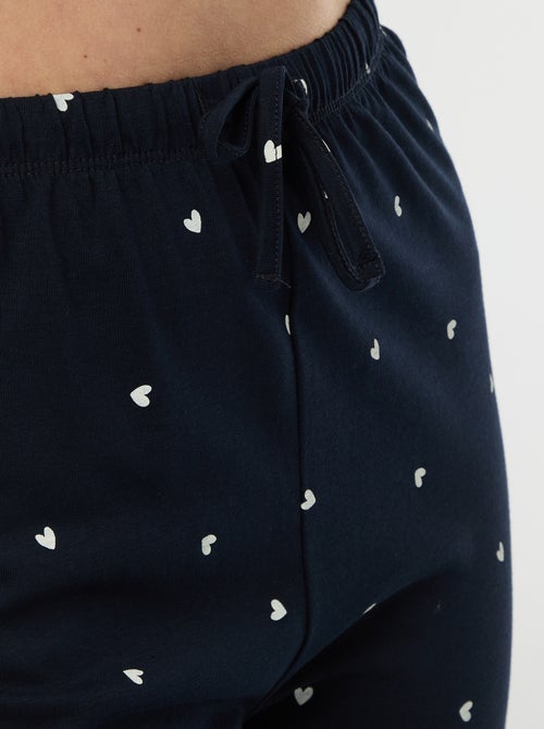 Pigiama lungo - Set 2 pezzi - Kiabi