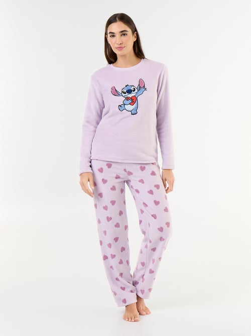 Pigiama lungo 'Winnie' di 'Disney' in pile - 2 pezzi - Kiabi