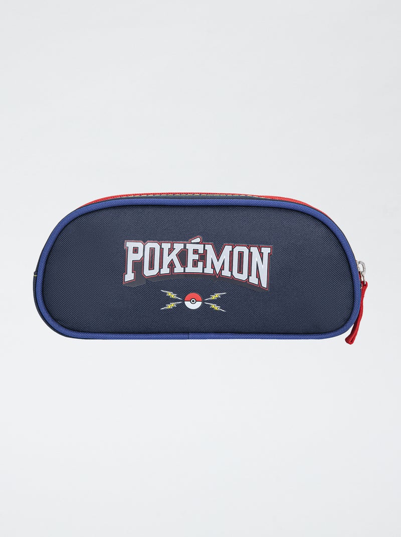 Pikachu Pokemon Pencil Case Blue - Kiabi