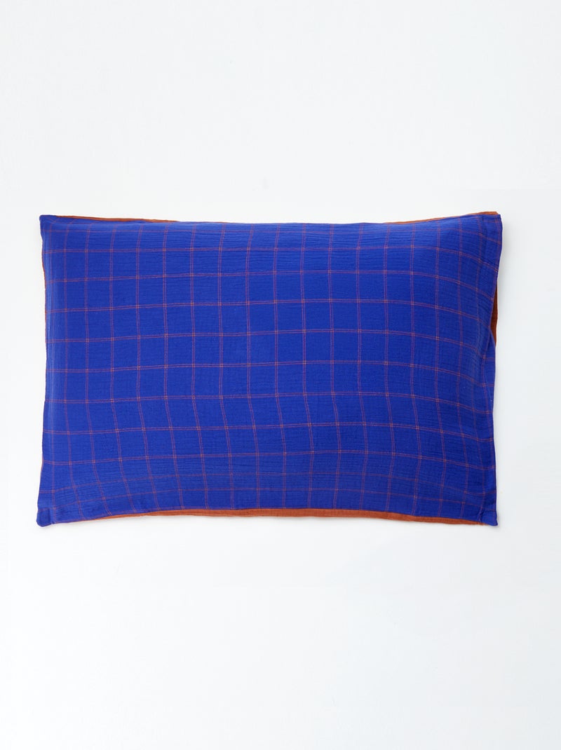 Pillowcase (50 x 70 cm) - Kiabi Home BLUE - Kiabi