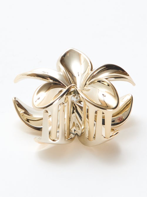 Pince à cheveux en forme de fleur - Kiabi