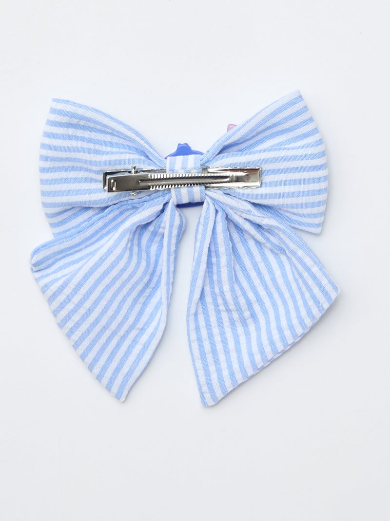 Pince avec nœud esprit foulard 'Disney' 'Stitch' Bleu - Kiabi