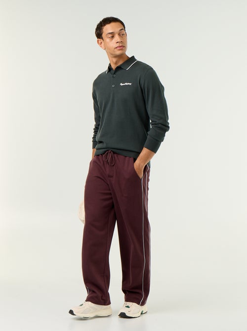 Piped Jogging Pants - Kiabi