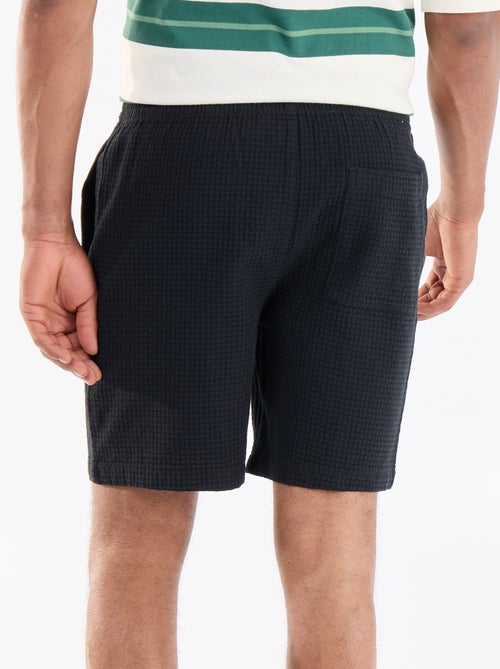 Piqué Knit Bermuda Shorts - Kiabi