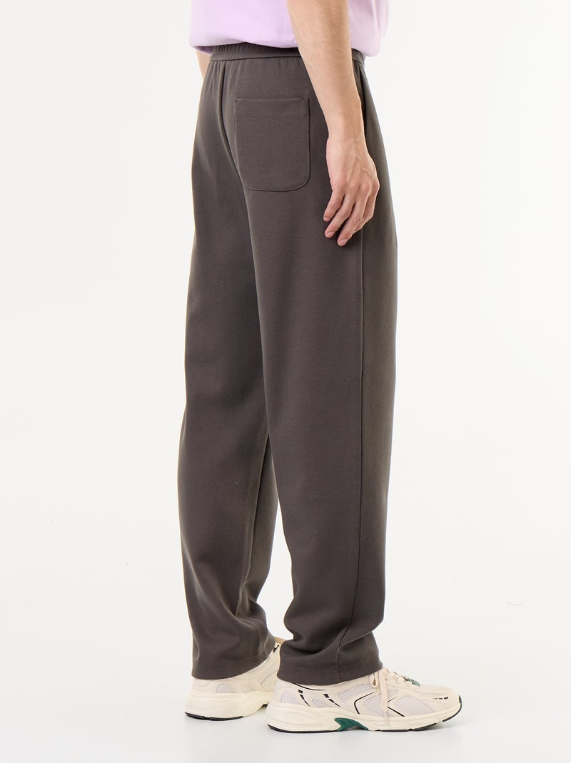 Pique Knit Joggers Khaki - Kiabi