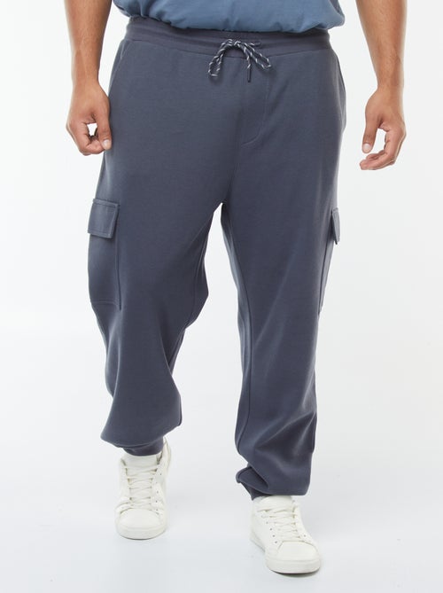Piqué Knit Joggers with Flap Pockets - Kiabi