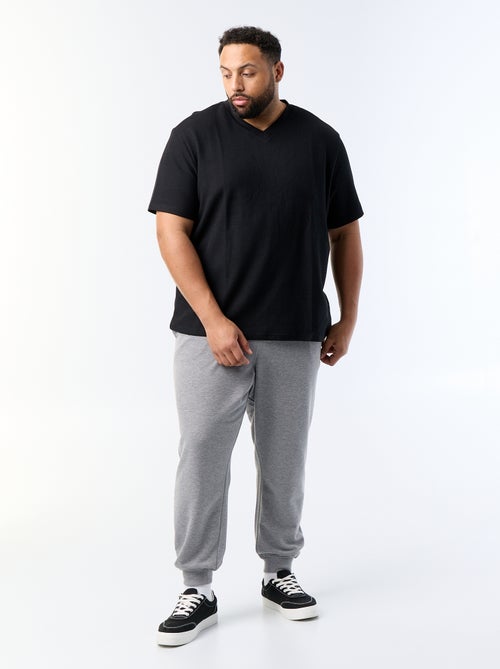 Piqué-T-Shirt mit kurzen Ärmeln - Kiabi