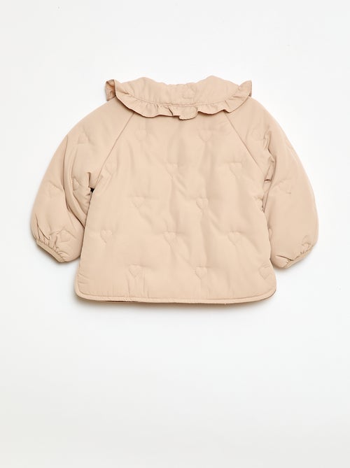 Piumino imbottito con cuori - Kiabi