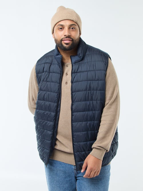 Piumino leggero smanicato con collo alto - Kiabi Piumino leggero smanicato con collo alto - Kiabi