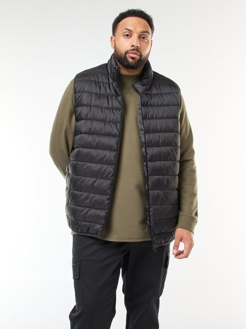 Piumino leggero smanicato con collo alto - Kiabi