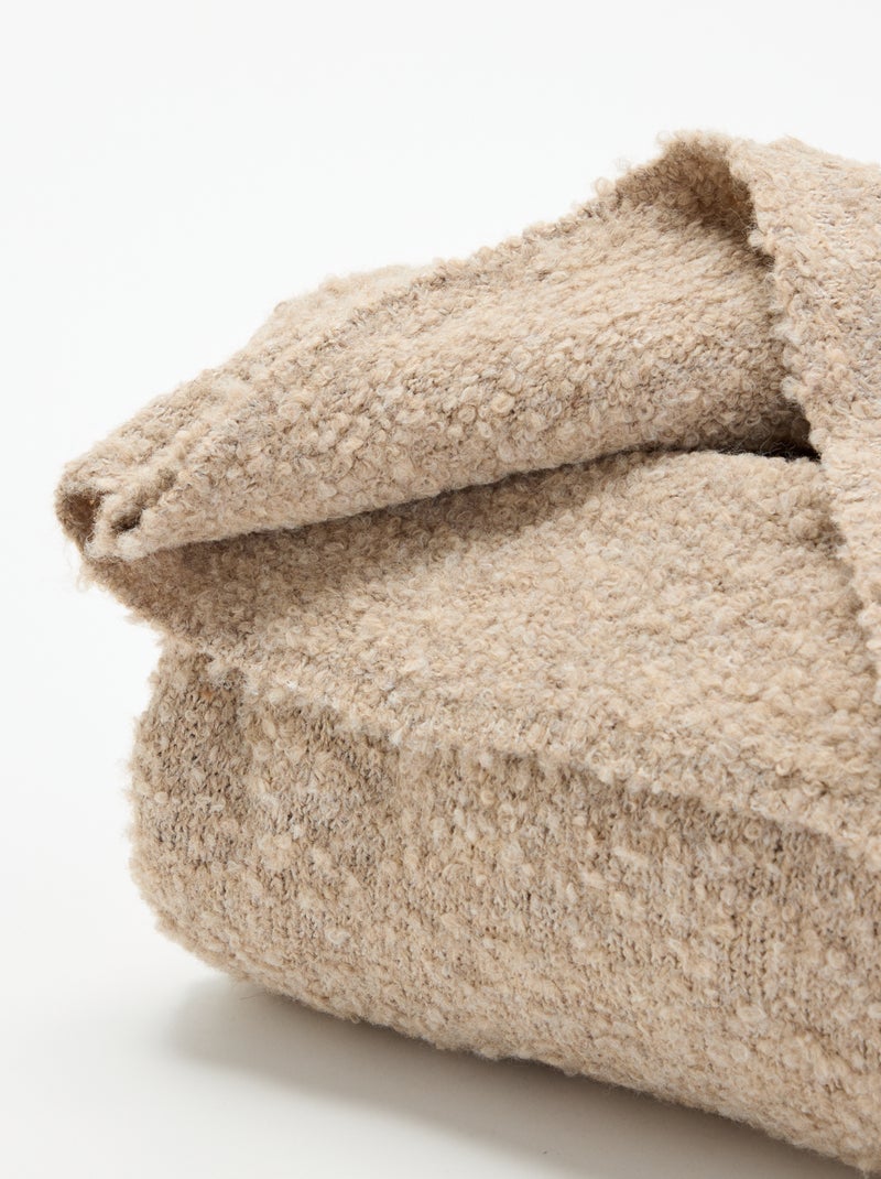 Plaid - KIABI Home Beige - Kiabi