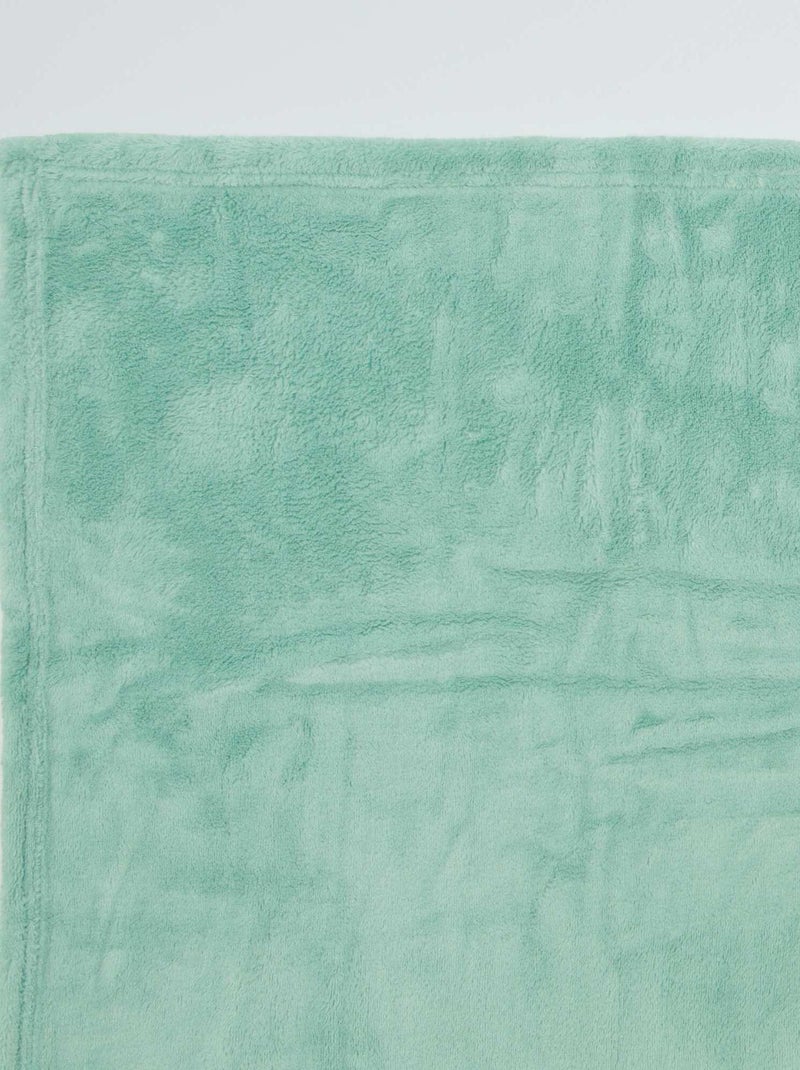 Plaid bébé polaire Bleu - Kiabi