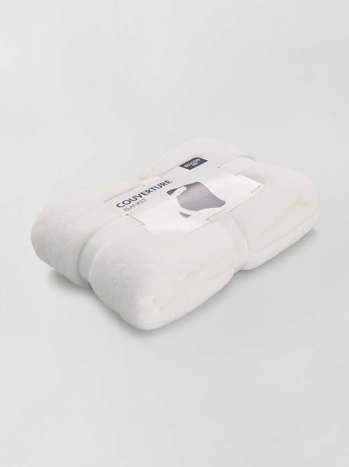 Plaid bébé polaire - Kiabi