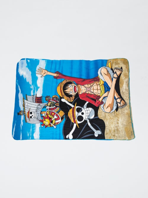 Plaid en micro polaire 'One piece' - Kiabi