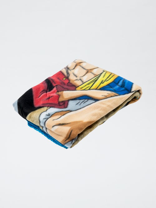 Plaid en micro polaire 'One piece' - Kiabi