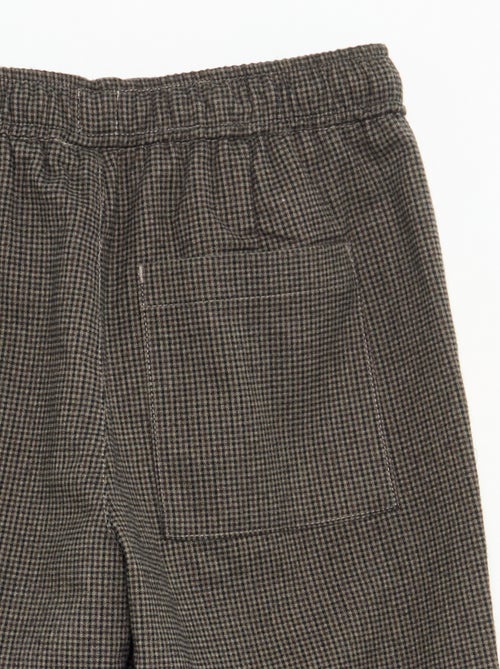 Plaid Flannel Pants - Kiabi