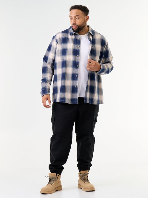 Plaid overshirt - Kiabi