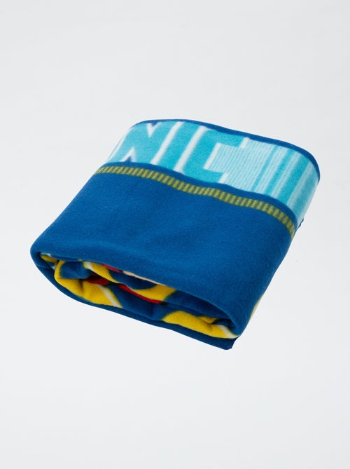 Plaid 'Sonic' en polaire - Kiabi