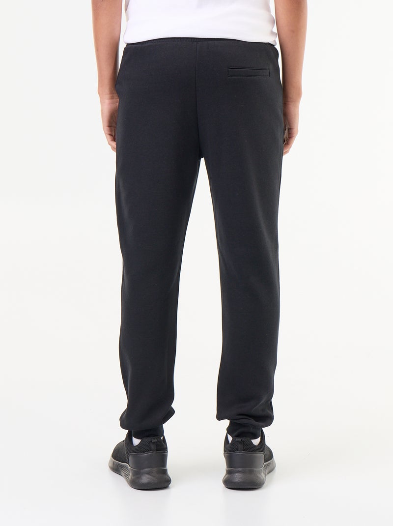 Plain basic joggers Black - Kiabi