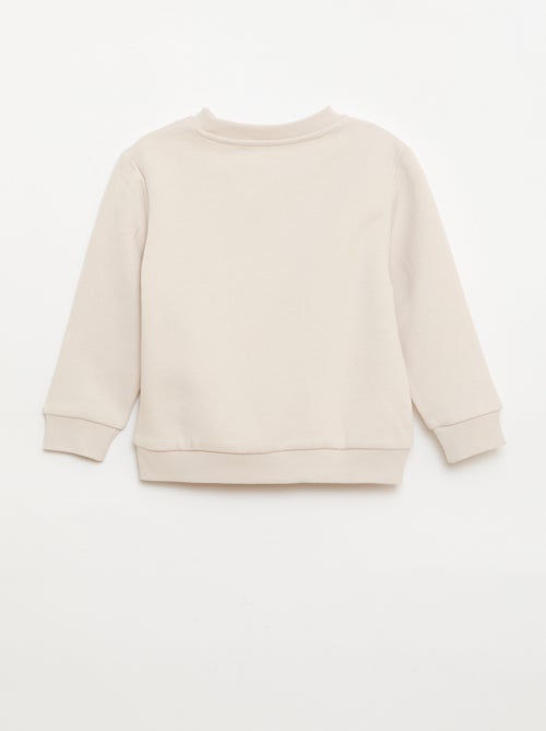 Plain Brushed Fleece Sweatshirt - Kiabi