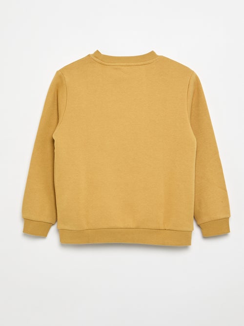Plain brushed fleece sweatshirt - Kiabi