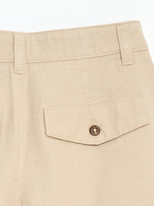 Plain chino shorts - Kiabi