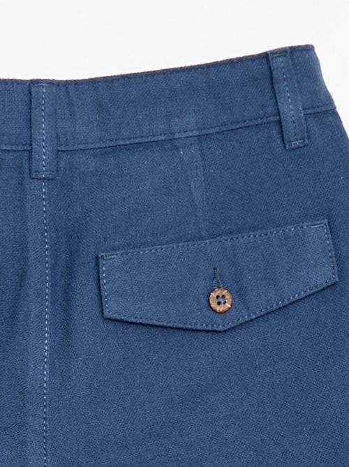 Plain chino shorts - Kiabi