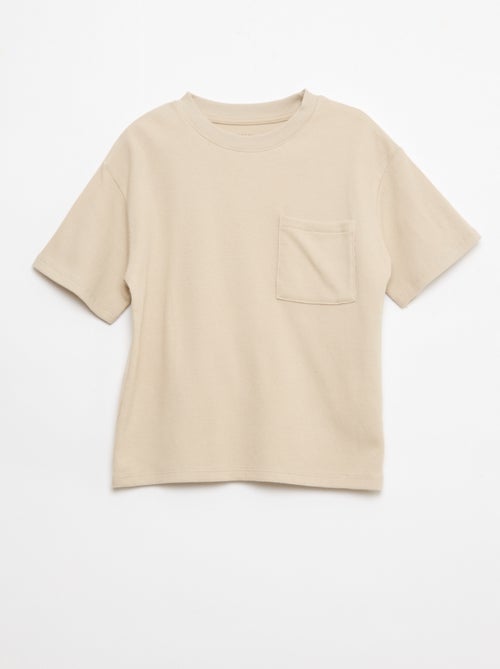 Plain Cotton Pajama Set - Kiabi