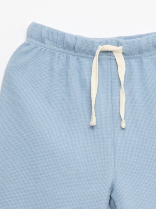 Plain Cotton Pajama Set - Kiabi