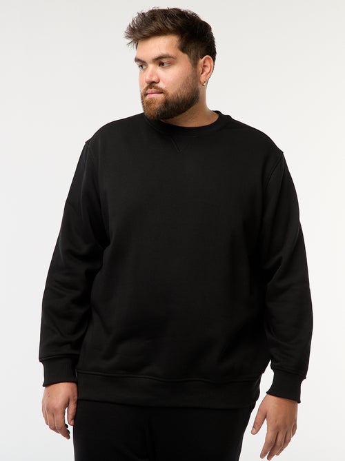 Plain Crew Neck Sweatshirt - Kiabi