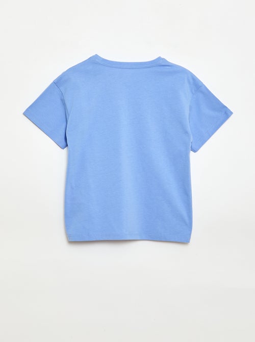 Plain 'Disney' 'Stitch' cotton T-shirt - Kiabi