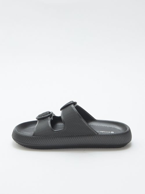 Plain double-strap mules - Kiabi