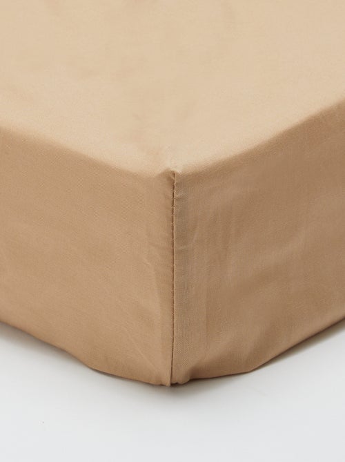 Plain fitted sheet 140 x 200 cm - Kiabi