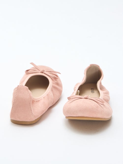 Plain Flat Ballerina Shoes - Kiabi