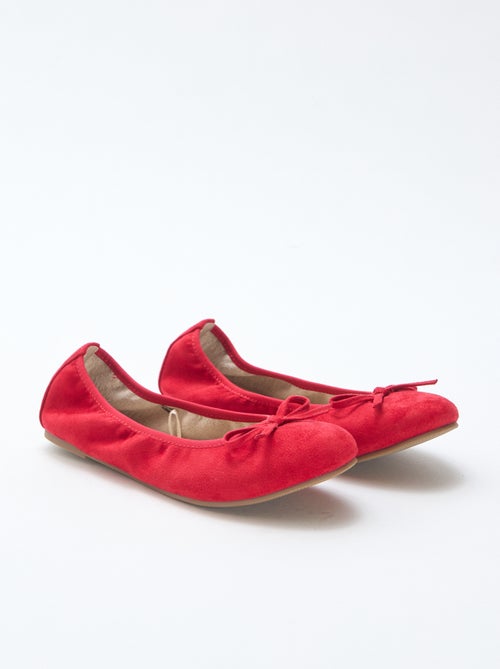 Plain Flat Ballerina Shoes - Kiabi