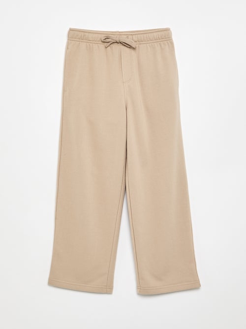 Plain French Terry Jogger Pants - Kiabi
