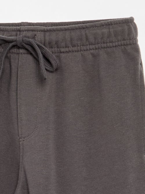 Plain French Terry Jogger Pants - Kiabi