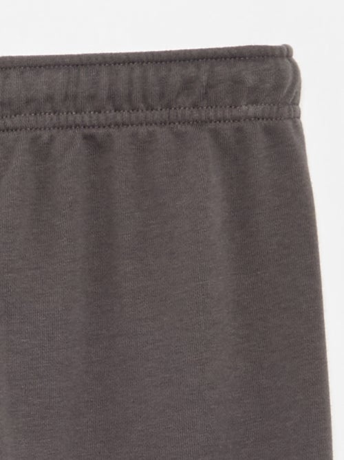 Plain French Terry Jogger Pants - Kiabi