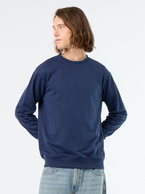 Plain French Terry Sweatshirt - Kiabi