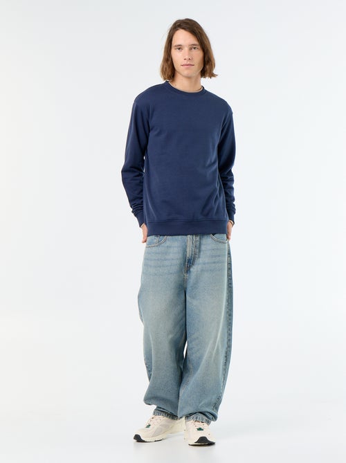 Plain French Terry Sweatshirt - Kiabi
